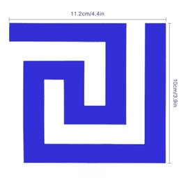 QUIETART 50Pcs Silver Wall Stickers Bathroom Decor for Mirror Frame Peel and Stick DIY Home Decor Removable Wallpaper Adornos Para La Sala Elegantes