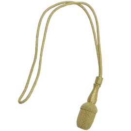 Army Officer Gold Metallic Cord with Wire Acorn Sword Knot