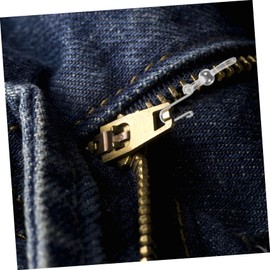 NUOBESTY Jeans Zipper Holder 15pcs Zipper Clip Hook Accessories for an Fittings Tools Jeans Buckle Metal Zipper Saver
