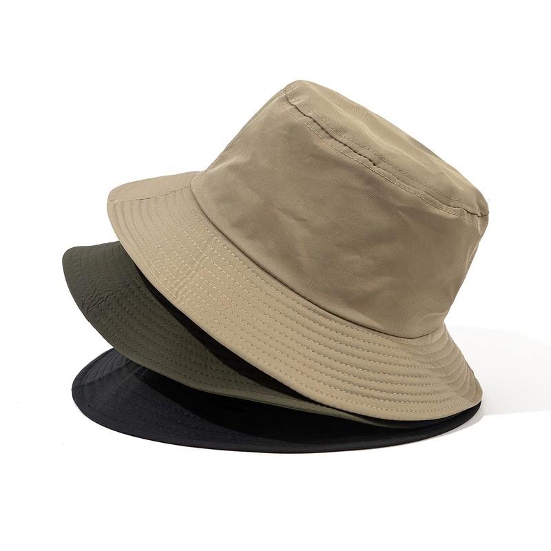 Croogo Safari Hat, Men's, Lightweight, Quick-Drying, Adventure Hat, Solid, Foldable,