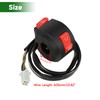 XIKOBY Starter Kill Switch 4 Wire 2 Function Compatible with