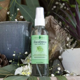 Eucalyptus Linen and Room Spray, Made with Pure Eucalyptus Essential Oil, Fabric Spray, Refreshing Daily Shower Spray or Home Fragrance for Fabrics
