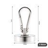 Scettar Pack of 2 Magnetic Hooks Extra Strong 32 mm