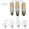 WELESHEI LED E14 Microwave Bulb 5W Equivalent 60 W for