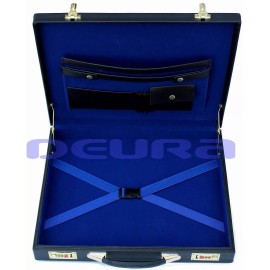 Masonic  Lay Flat WM MM Masonic Regalia Apron Collar BRIEFCASE HARD CASE