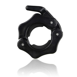 k-cocochi Barbell Collar 28mm Set of 4 Barbell Plate Stops Dumbbell Lock (Black)