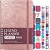 Legend Planner Daily for 3 Months – Undated Monthly Weekly