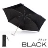 Water Front Ultra Thin Folding Umbrella Poke Flat 50, Black,