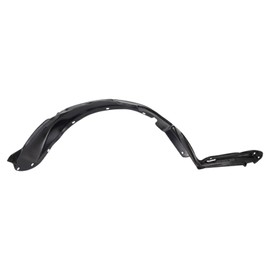 TRQ Front Left Inner Fender Liner Black Drivers Side Compatible with 1997-2001 Honda Prelude HO1248115