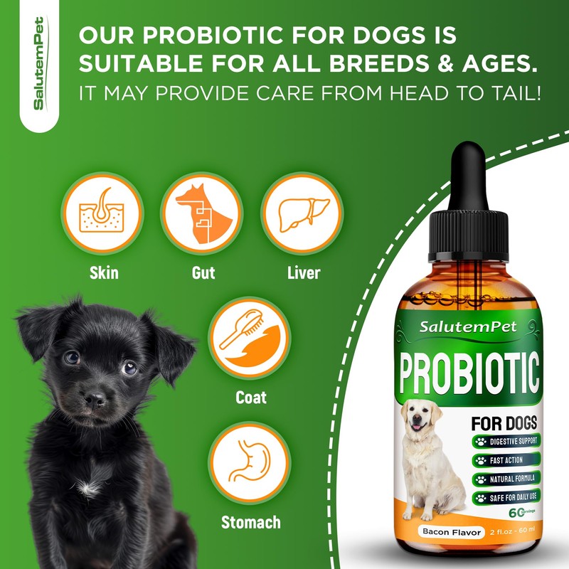 Probiotics for Dogs | Liquid Probiotics for Dogs and Puppies