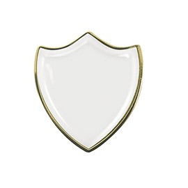 Capricornone White Shield Badge
