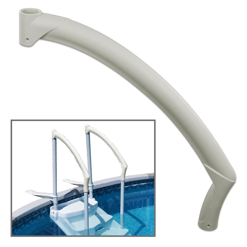G-PLUS Pearl Handrail Compatible with Above Ground BiltMor Swimming Pool