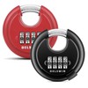 DELSWIN 4-Digit Disc Combination Lock Outdoor - Heavy Duty Combination