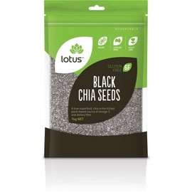 Lotus Chia Seeds Black Bag G/F 1kg