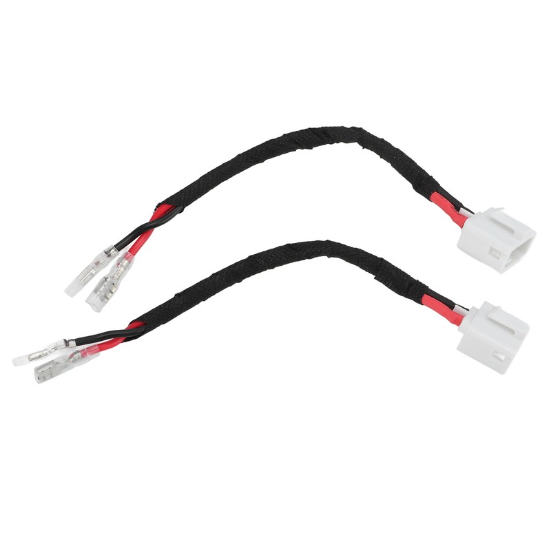 2pcs 6.5inch Black Door Speaker Adapter Spacer Rings with 2