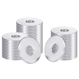 jwtyu Pack of 35 Washers M8 x 24 mm Washers 304 Stainless Steel Flat Washer Body Washers Suitable for Screws & Nuts & Threaded Rod