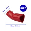 Sakali 63mm Heart-Shaped Tail Pipe Car Stainless Steel Exhaust Muffler