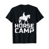 Horse Camp Trainer Shirt Horses Lover Equine Stables Farm T-Shirt