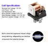 Gebildet 3pcs 12V Fuse Relay Switch 12 AWG Harness Set