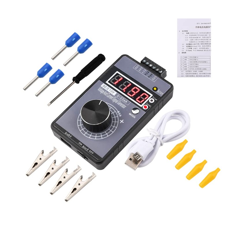 Fasizi High-precision handheld positive and negative voltage 0-10V 5V+ current