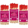 Fresh Himalayas Tibetan Rose Incense Ropes 45 X 3 Bundle