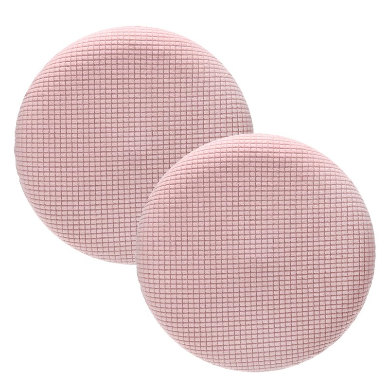 M METERXITY 2-Pack Bar Stool Covers Round, for 12-14 Inch