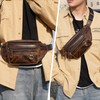 Genuine Leather Fanny Pack Well Made Durable Leather Waist Bag