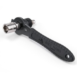 Bike Crank Extractor and Bottom Bracket Remover with 16mm Spanner Wrench, Bicycle Crank Removal Tool Crank Puller Tool-Bike Crank Arm Remover Spanner Repair Tools Kit