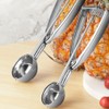 ice Cream Scoop Set Stainless Steel Cookie Scoop with Easy