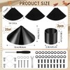 Shimeyao 19 Inch Squirrel Baffle and Squirrel Barrier Spring Device