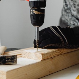 Yohong 360 Piece Drywall Wood Screws Assortment Kit, 9 Sizes Steel Self Tapping Screws Phillips Bugle Head Screws Assortment for Wood Sheetrock (Black)