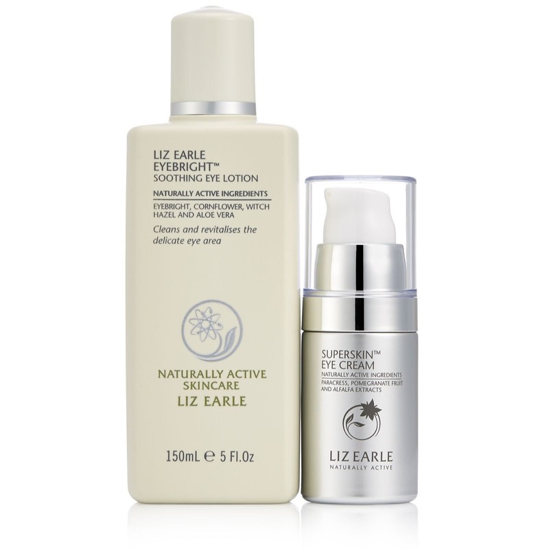 Liz Earle Superskin Eye Cream 15ml and Eye Bright 150ml
