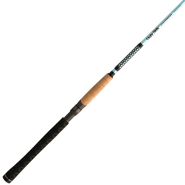 Ugly Stik 7'6" Carbon Inshore Spinning Rod, 1-Piece Fishing Rod,