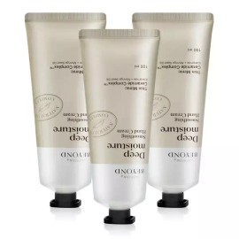 Beyond [비욘드] 딥 모이스처 스무딩 핸드크림 100ml x 3개 /머스크향 Beyond Deep Moisture Smoothing Hand Cream 100ml x 3 / Musk Scent