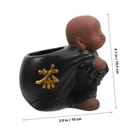 LABRIMP Unique Style Tea Set Chinese Kung Fu Tea Making Kit Cups Ceremony Tools Wooden Utensils Elegant Present