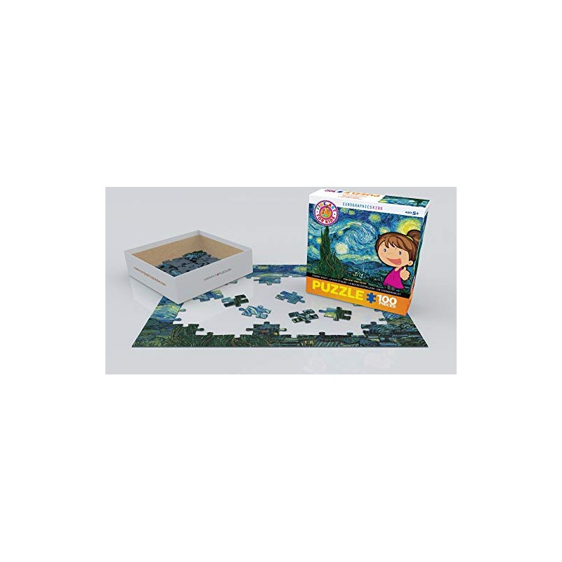 EuroGraphics Starry Night by Vincent Van Gogh 100-Piece Puzzle
