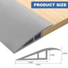 Vinyl Door Threshold Flooring Transition Strip Self Adhesive Carpet Edging