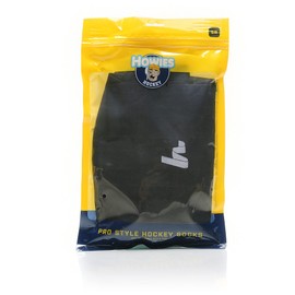 Howies Hockey Tape Pro Style Ice Hockey Sock - 100% Polyester, Multiple Colors and Sizes 22", 24", 27", 30 inch (Large - 27", Black)