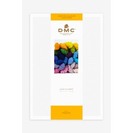 DMC Laine Colbert Tapestry Wool Colour Chart with Thread Samples