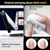 Aniel-Quiroga Automatic Nail Clipper – Electric Nail Trimmer & Polisher