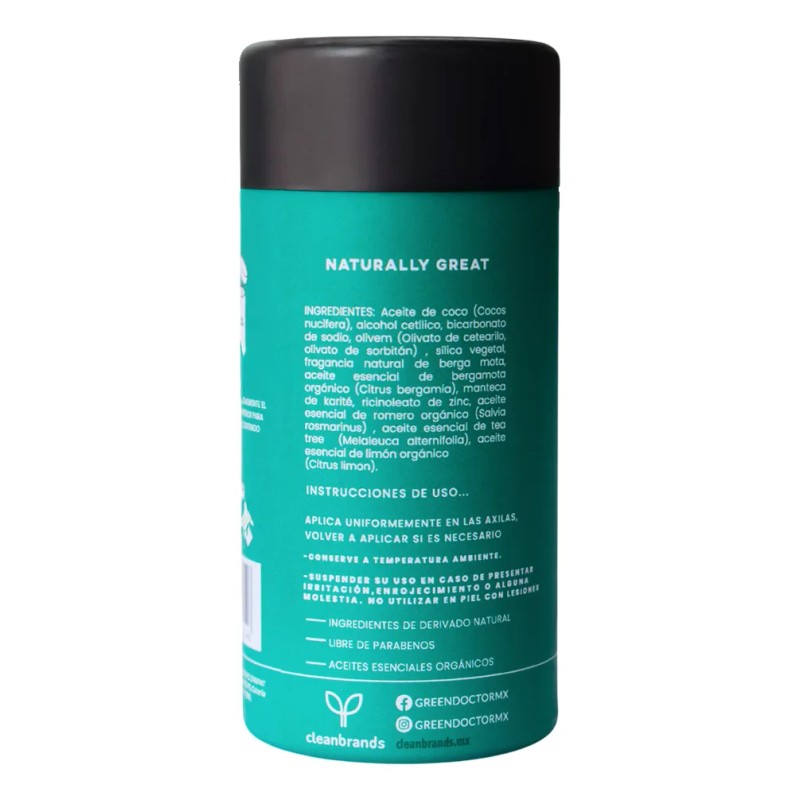 Green Doctor Desodorante Natural Esencias Naturales 3 Pack