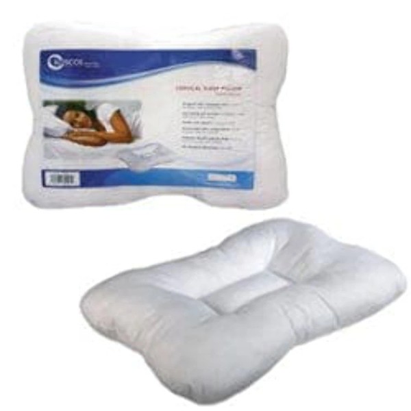Compass Health Fiber Filled Cervical Indentation Pillow