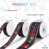 Back to School Themed Grosgrain Ribbon 3 Rolls Set 5/8"