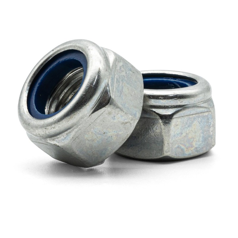 Hippo Hardware M5 (5mm) Nyloc Nylon Insert Locking Nuts A4
