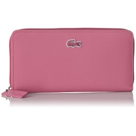 Lacoste Women's Large Zip Wallet, Sage Grey, One Size
