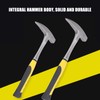 Brick Hammer Rubber Handle Impact Resistant Geological Pointed Head Duckbill