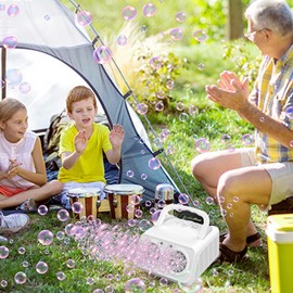 Stage Bubble Machine - High Output Bubble Blower - Professional Automatic Bubble Maker, High Output Bubble Blower, Handheld Kids Bubble Maker for Parties Outdoor