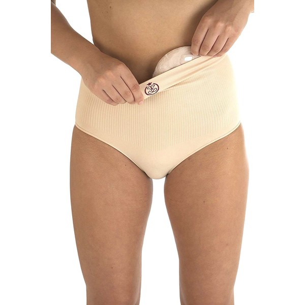 Comfizz Ostomy Level 1 Support Briefs: Women’s, High Waist, Light