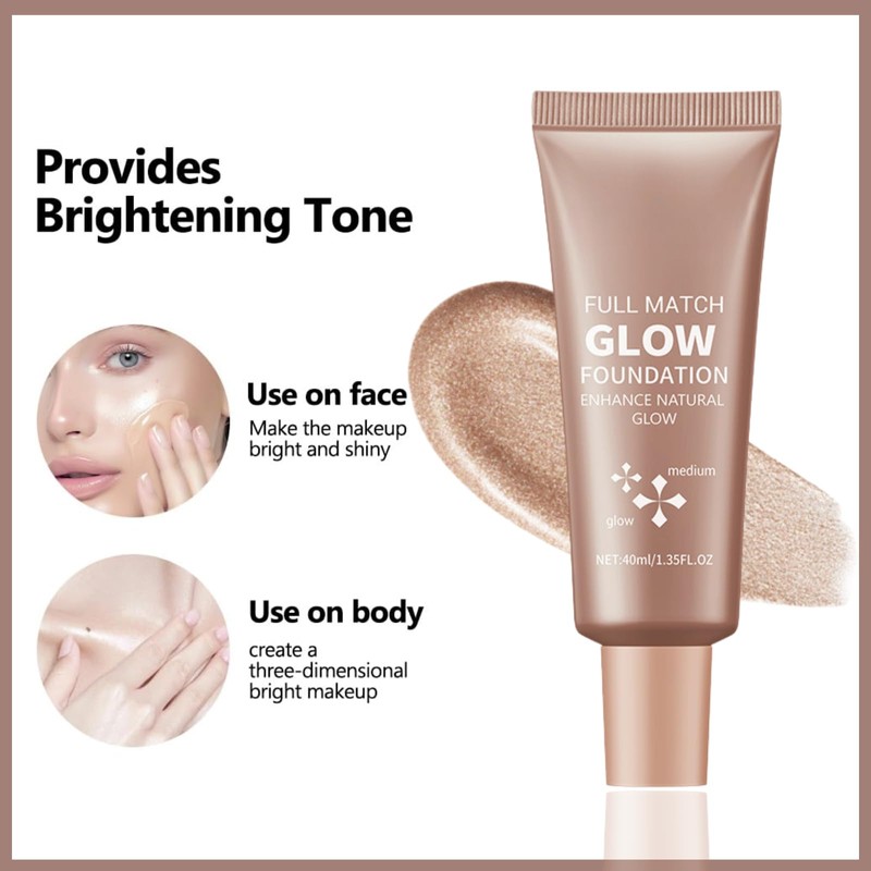 SHEBEEDO Natural Glow Illuminator Glotion,True Match Natural Glow Enhancer,Bronzing Drops
