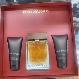 Dolce and Gabbana The One 3 Piece Men's Set: 3.3 EDT 1.7 AFTER SHAVE BALM 1.7 SG